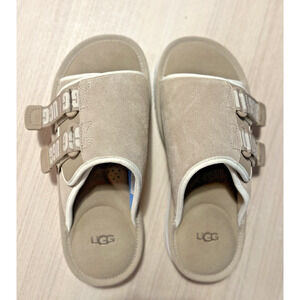 UGG Men’s Goldencoast Strap Slide - Sand/Santorini Colorway - Size US 7